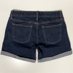 GAP 1969 Real Straight Shorts - Indigo Wash & Cuffed - Size 28